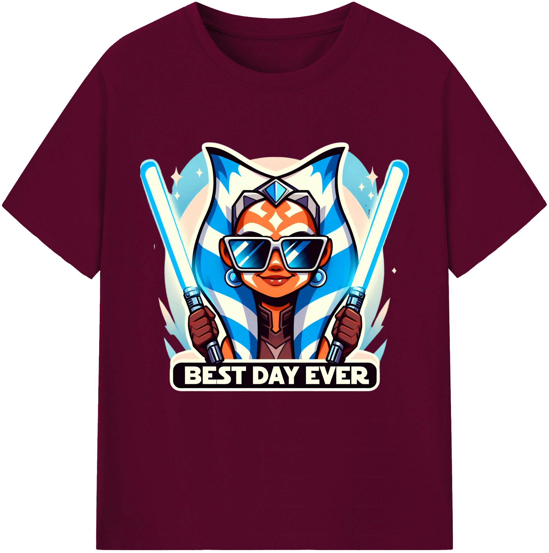 （画像用） スター・ウォーズ Star Wars レディースカジュアルプリントTシャツ（綿100％）